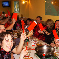 Celebrando el año nuevo chino